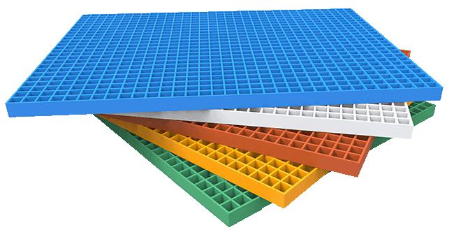 An example of a grid structural foam