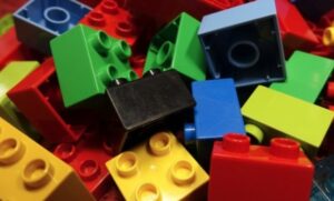 ABS resin example using legos