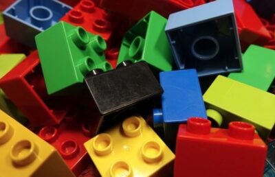 ABS resin example using legos